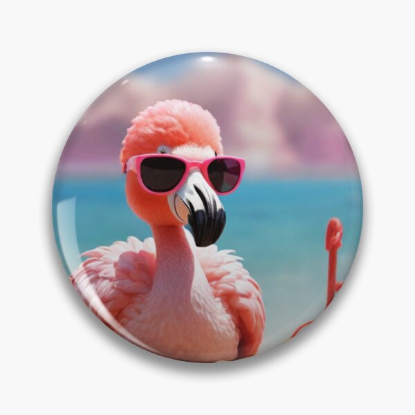 Item preview, Beachside Flamingo designed and sold by NeatThingLover.