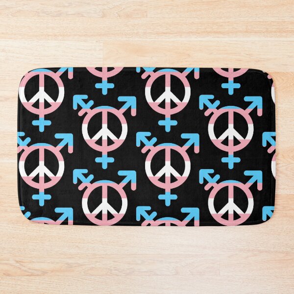 Item preview, Peace, Love, and Transgender Unity Symbol designed and sold by PrideDownUnder.