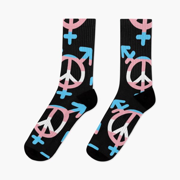 Item preview, Peace, Love, and Transgender Unity Symbol designed and sold by PrideDownUnder.