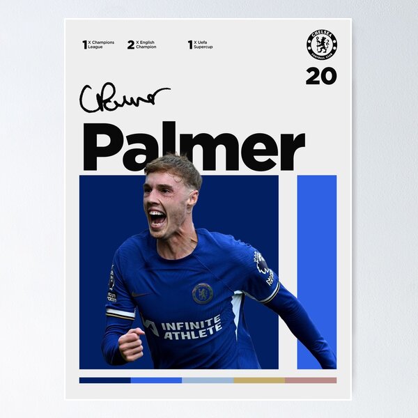 Item preview, Cole Palmer Poster designed and sold by RubySport.