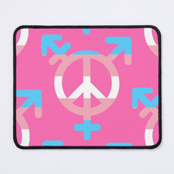 Item preview, Peace, Love, and Transgender Unity Symbol designed and sold by PrideDownUnder.