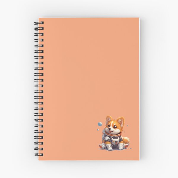 Item preview, Corgi Astronauta Naranja Pastel designed and sold by CosmicOrangeCat.