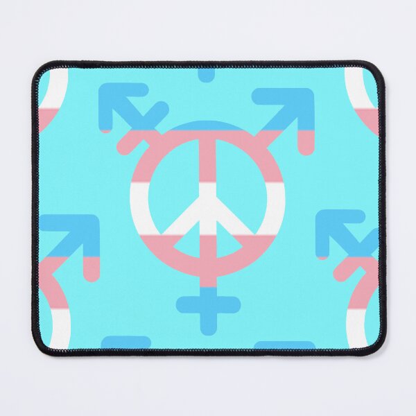 Item preview, Peace, Love, and Transgender Unity Symbol designed and sold by PrideDownUnder.