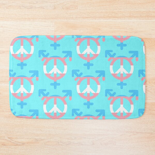 Item preview, Peace, Love, and Transgender Unity Symbol designed and sold by PrideDownUnder.
