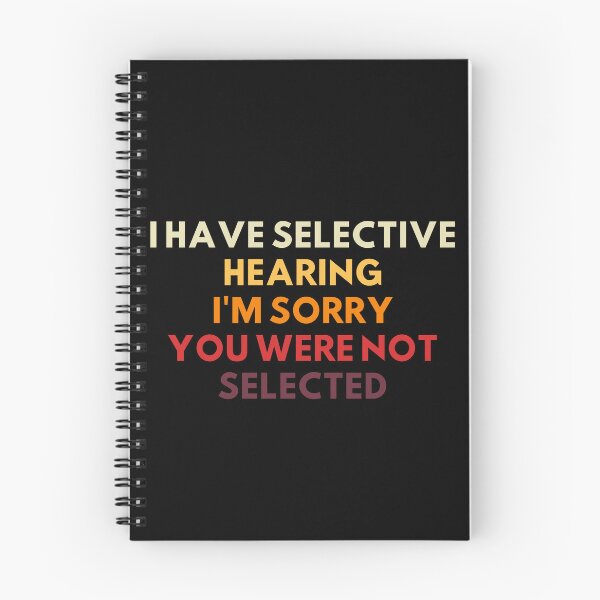 Item preview, I Have Selective Hearing designed and sold by AniArtPL.