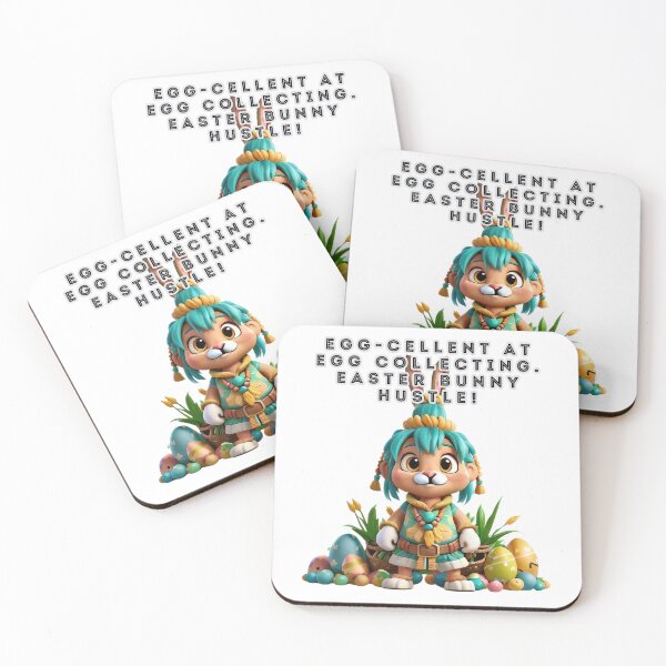 Item preview, Maori Easter Bunny: Egg-cellent Egg Collector in Traditional Attire designed and sold by RvinJo8.