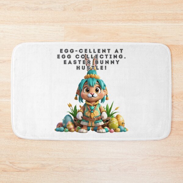 Item preview, Maori Easter Bunny: Egg-cellent Egg Collector in Traditional Attire designed and sold by RvinJo8.