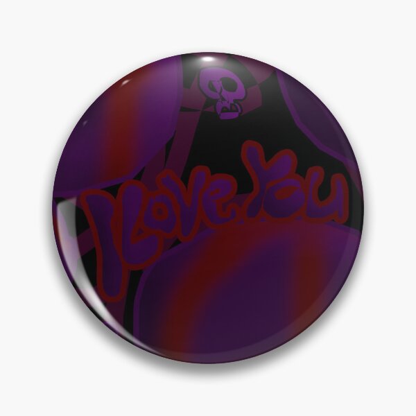 Item preview, I love You (Red Violet) designed and sold by skullbal.