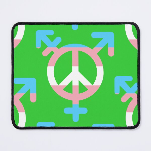 Item preview, Peace, Love, and Transgender Unity Symbol designed and sold by PrideDownUnder.