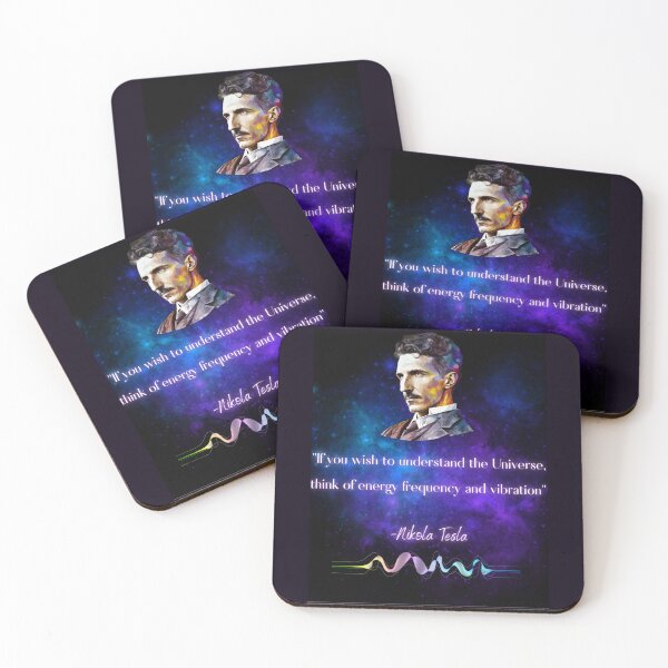 Item preview, Energy, Frequency and vibration: Quote Nikola Tesla designed and sold by InnerGrow.