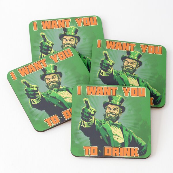 Item preview, St. Patrick's Day I want you to drink designed and sold by AngelinaBezm.