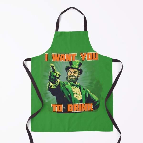 Item preview, St. Patrick's Day I want you to drink designed and sold by Anbe_design.