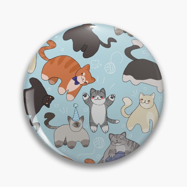 Item preview, many small cats batch designed and sold by papercreatyre.