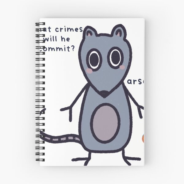 Item preview, rat boi flaming trash designed and sold by lumidumi.