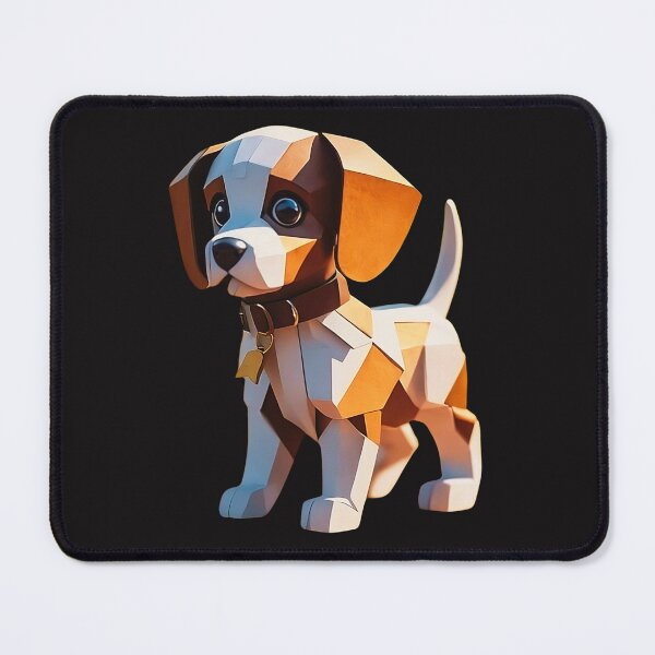 Item preview, Playful Paws: Paper Craft Dog Collection designed and sold by Wonder Pixel Studio.