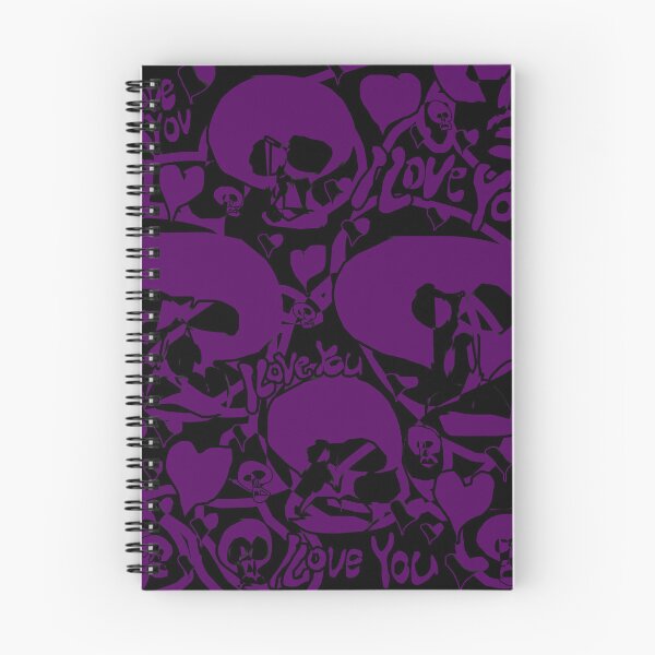 Item preview, I love You (Black Violet) designed and sold by skullbal.