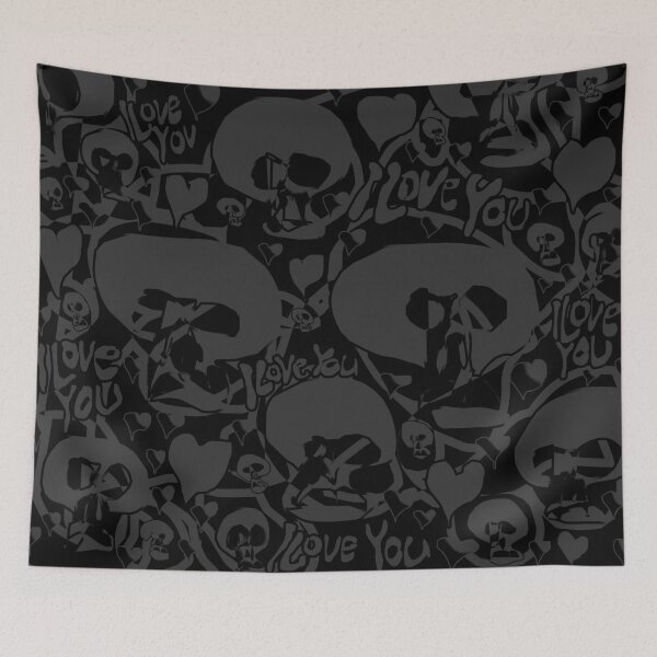 Item preview, I love You (Grayscale) designed and sold by skullbal.