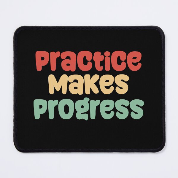 Item preview, Practice Makes Progress designed and sold by Digital Art Works  Hub.