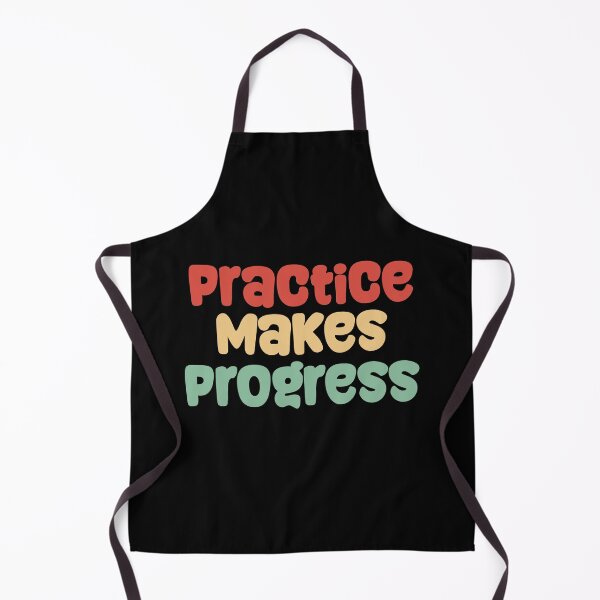Item preview, Practice Makes Progress designed and sold by Digital Art Works Hub.