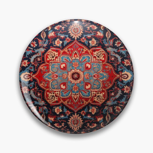 Item preview, Vintage Oriental Persian Carpet Pattern designed and sold by GrinGalore.
