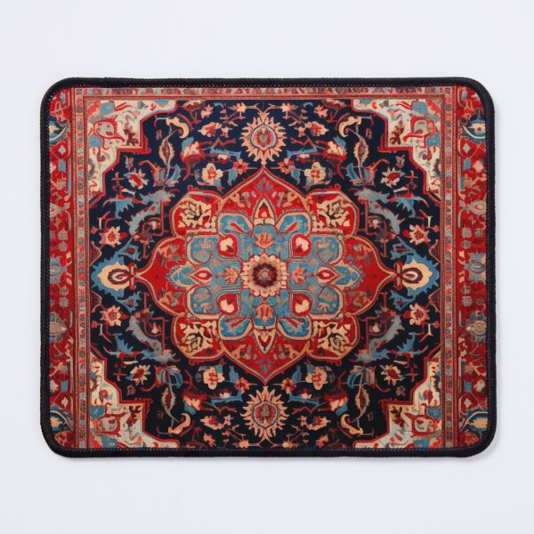 Item preview, Vintage Oriental Persian Carpet Pattern designed and sold by GrinGalore.