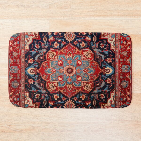 Item preview, Vintage Oriental Persian Carpet Pattern designed and sold by GrinGalore.