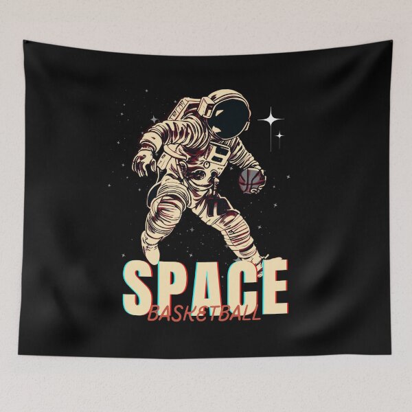 Item preview, Space Basketball Astronaut Balling designed and sold by TrueArtsStore.