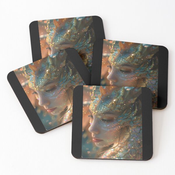 Item preview, Serpentine Symphony: Elegance in Mythical Metamorphosis designed and sold by AI-Only Creations.