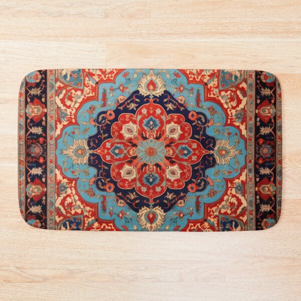 Item preview, Azure Oriental Persian Wonderful Carpet  designed and sold by GrinGalore.