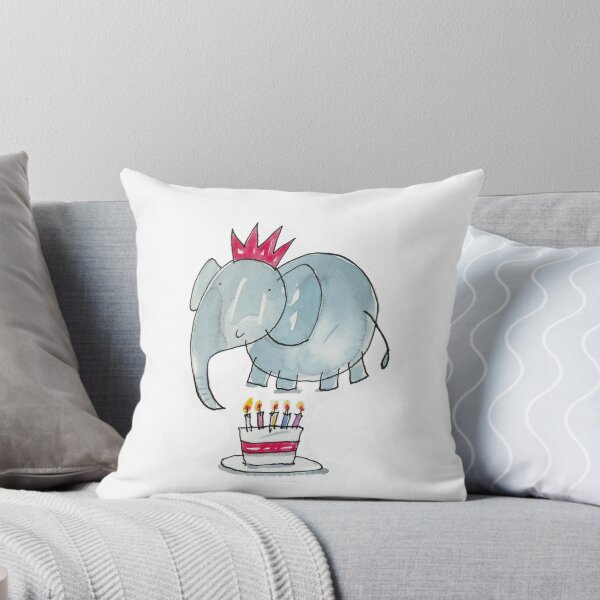 Item preview, Happy Birthday Elephant  designed and sold by AndyLanhamArt.