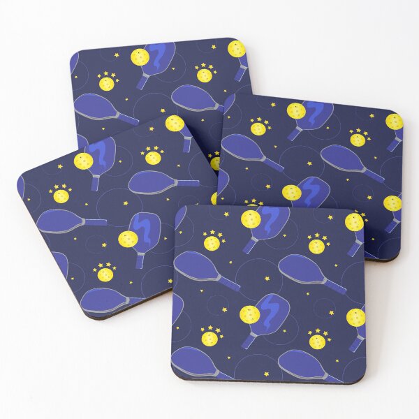 Item preview, Pickleball Paddles and Balls Pattern designed and sold by CreativeBridge.