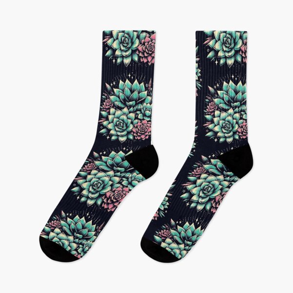Item preview, Resilient Succulents Under Starry Sky: A Celebration of Life designed and sold by DethLock.