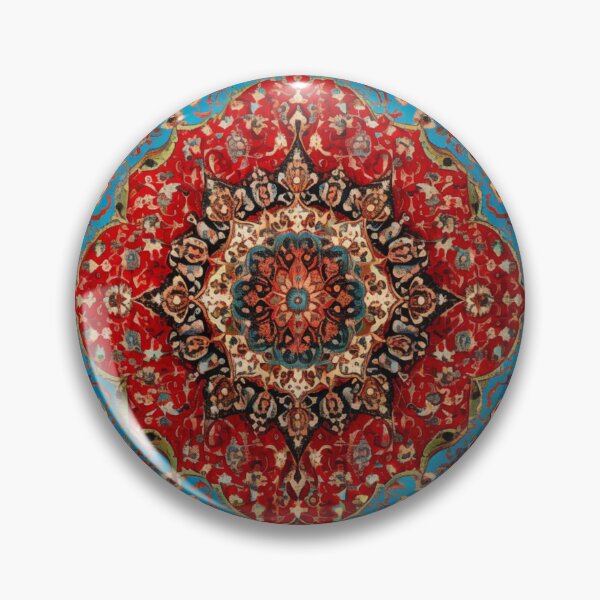 Item preview, Red Azure Oriental Persian Wonderful Carpet  designed and sold by GrinGalore.