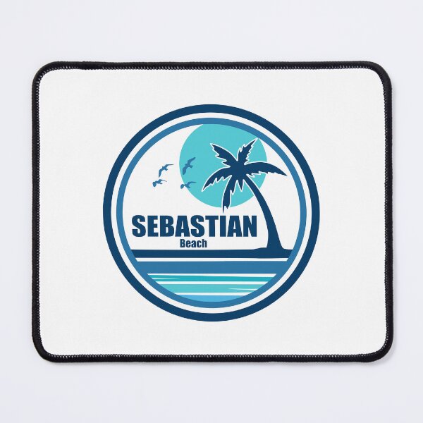 Item preview, Sebastian Beach Fort Lauderdale Palm Tree Birds designed and sold by Esskay Designs.