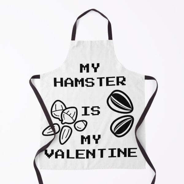 Item preview, MY HAMSTER IS MY VALENTINE designed and sold by Anas Talbi.
