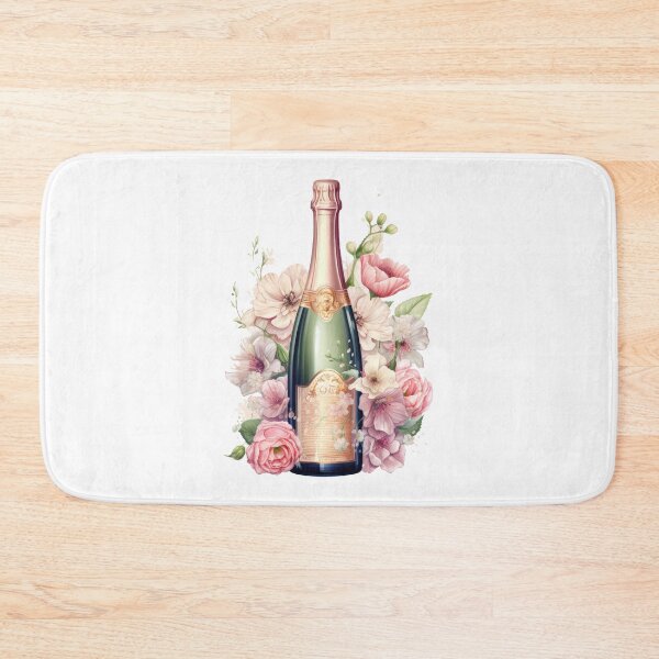 Item preview, Wine with aesthetic flowers designed and sold by ArtemisDesignss.