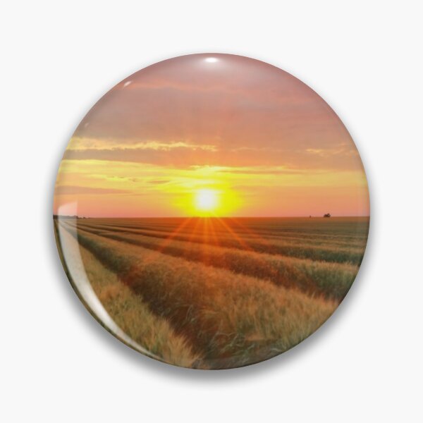 Aperçu de l'œuvre Coucher de soleil, belle vue, champ créée et vendue par WienMerch.