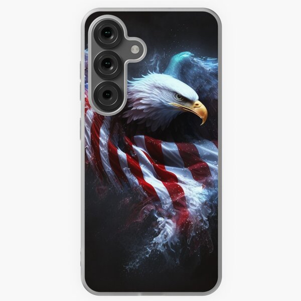 Item preview, American Eagle & Flag designed and sold by Jades-Corner.