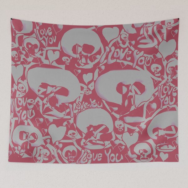 Item preview, I love You (Blush) designed and sold by skullbal.