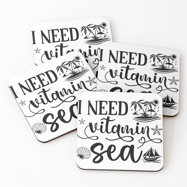 Item preview, I Need Vitamin Sea designed and sold by Magico Paco.