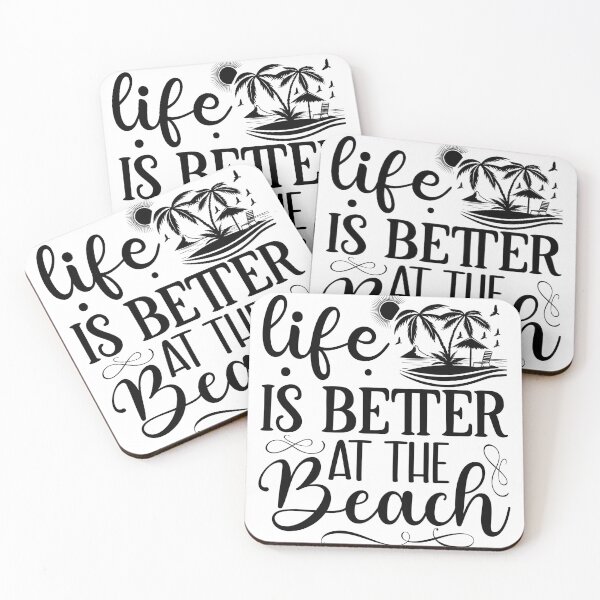 Item preview, Life is Better at the Beach designed and sold by Magico Paco.