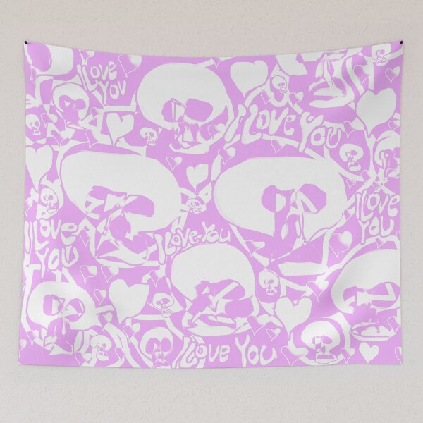 Item preview, I love You (Pink Purple) designed and sold by skullbal.