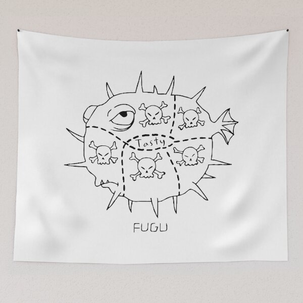 Item preview, Tasty Fugu designed and sold by Angry Swan Designs.