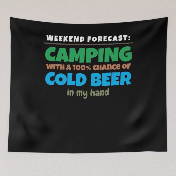 Item preview, Weekend Forecast Camping designed and sold by Kieran Abbott.