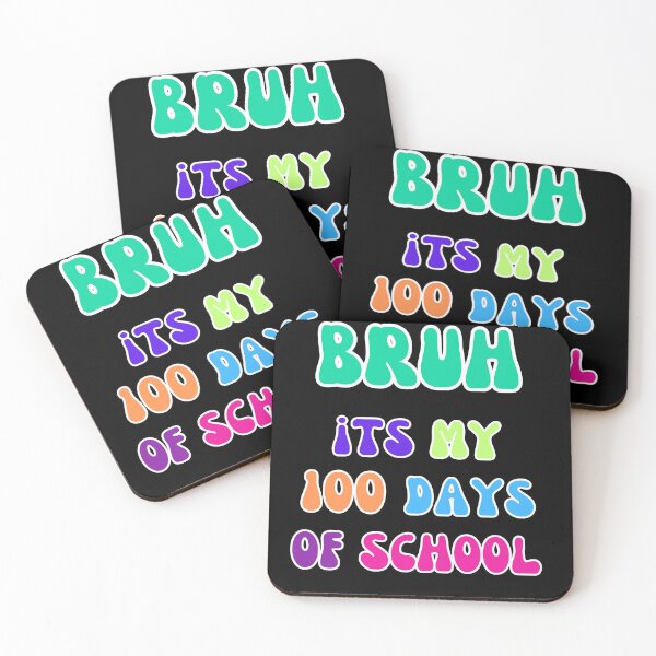 Item preview, "Bruh! bruh its my 100 days of school Tee" designed and sold by AI-volution.