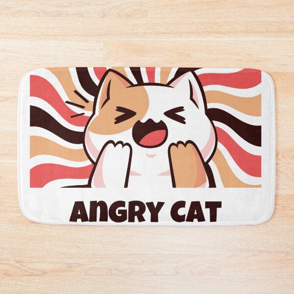Item preview, Angry Cat #3 - Fun Art  designed and sold by Lukars77.