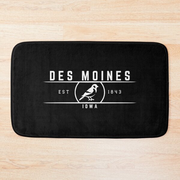 Item preview, Des Moines Iowa Retro Style designed and sold by RetroPrintsUS.