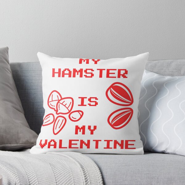 Item preview, MY HAMSTER IS MY VALENTINE  designed and sold by ‪Anas Talbi‬‏.