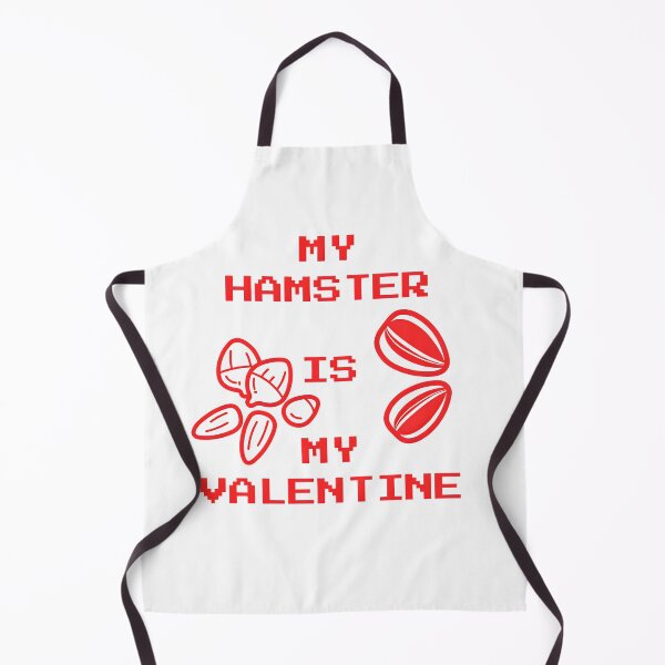 Item preview, MY HAMSTER IS MY VALENTINE designed and sold by Anas Talbi.