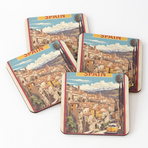 Item preview, Cuenca Spain Tourism Vintage Poster designed and sold by TravelersGems.
